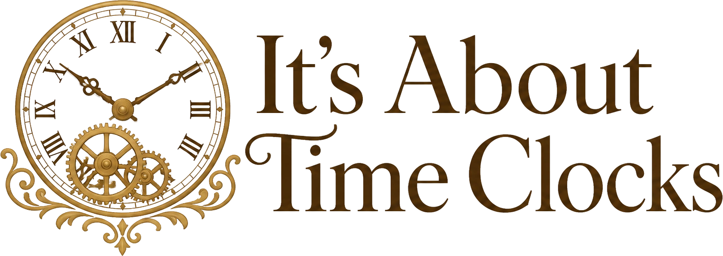 It's About Time Clocks logo